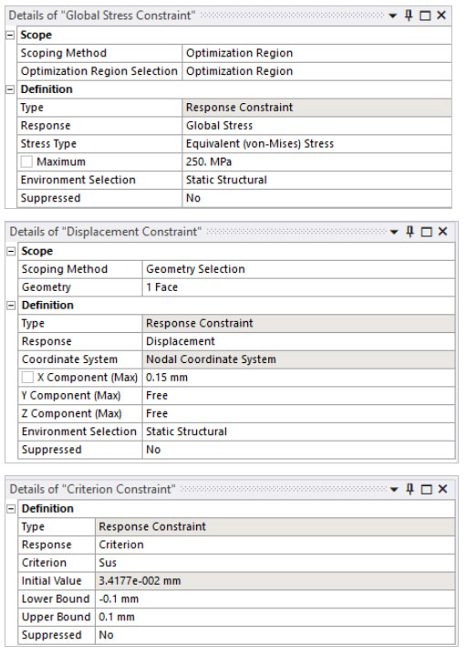 Structural Optimization Analysis with ANSYS Mechanical